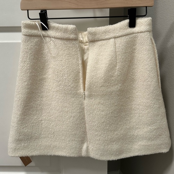 Reformation Brielle Skirt in Cream - Picture 5 of 8